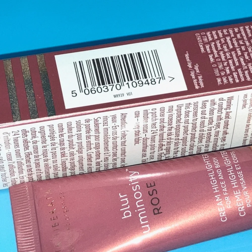 Vita Liberata Blur Luminosity ROSE Cream Highlighter Face & Body NIB